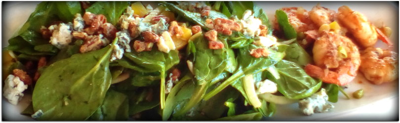 Emerils spinach salad